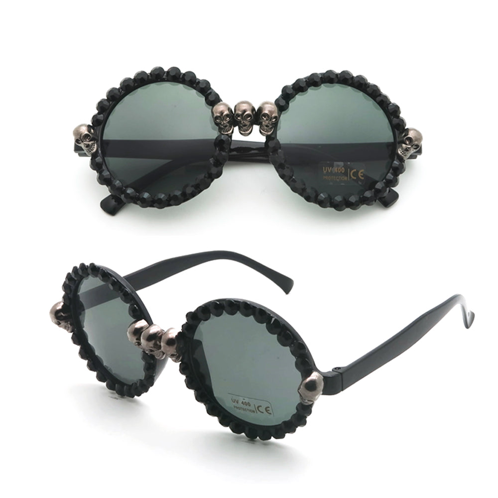 Party decoration skull sunglasses