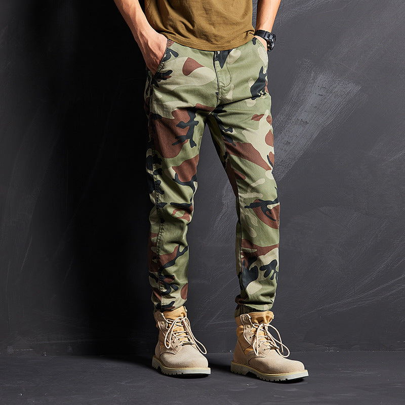 SwagBottoms Camo Slim-Cut Trousers...