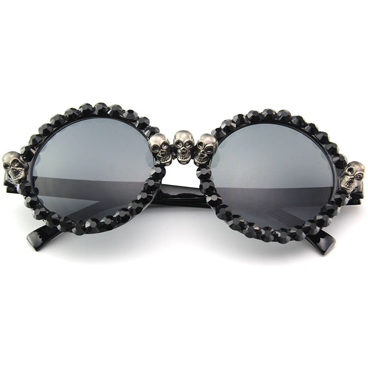 Party decoration skull sunglasses