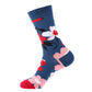 Flower Child Mid-Calf Cotton Socks...