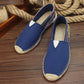 Men's handmade straw shoes cloth shoes