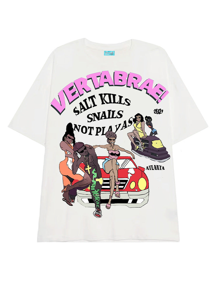 Vertabrea Uni Vintage Short Sleeve T's...