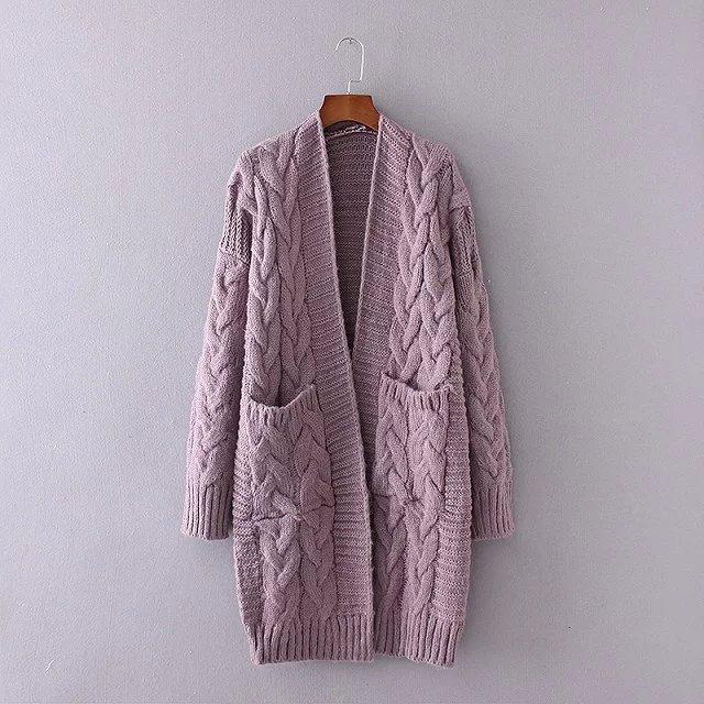 Women's Cardigan Knit...