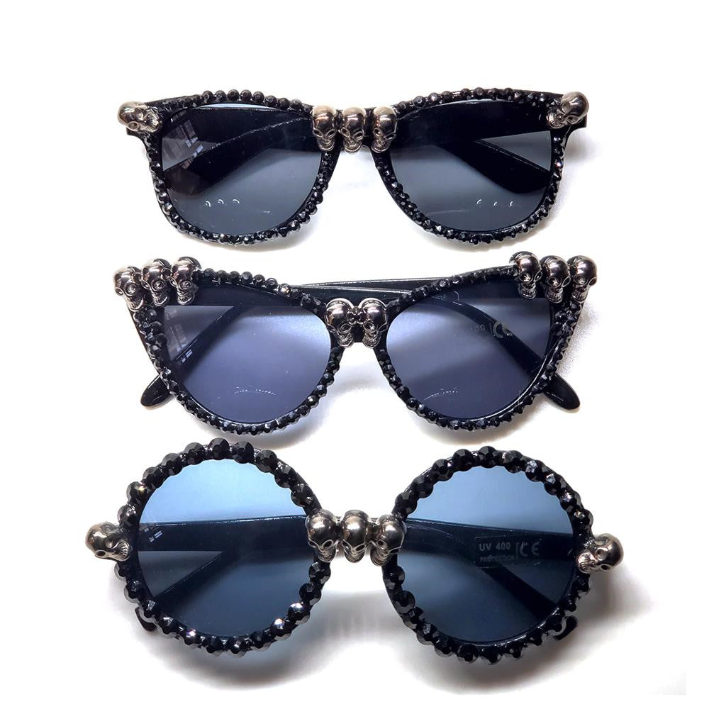 Party decoration skull sunglasses