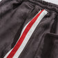 Retro Color Matching Sports Trousers Men's Street Loose Maple Leaf Embroidery Casual Harem Pants