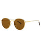 Metal round sunglasses modern retro Europe and America