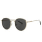 Metal round sunglasses modern retro Europe and America