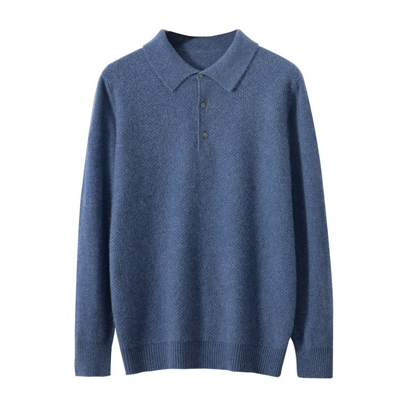 Men's Cashmere Collar...