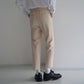 Men's Loose Straight Cut Nine-Quarter Pants...