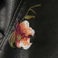 Embroidered Studded Leather Jacket...