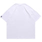 National Trend Men's Hip Hop Element Print Short Sleeves