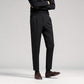 Men's Fashion Casual High Waist Slim Fit Suit Pants