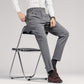 Men's Fashion Casual High Waist Slim Fit Suit Pants