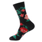 Flower Child Mid-Calf Cotton Socks...