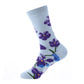 Flower Child Mid-Calf Cotton Socks...