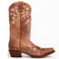 Vintage Boots Embroidered Western High Barrel