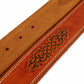 Retro Auspicious Leather Buckle Belts...